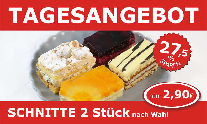2 Stück Schnitte