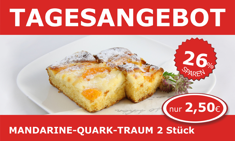Mandarine Rührteig